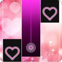 Heart Piano Tiles Pink