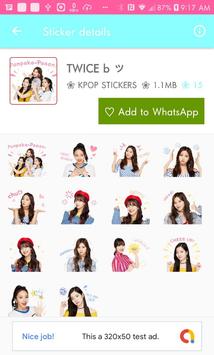 KPOP Star WA Sticker Apps screenshot 5