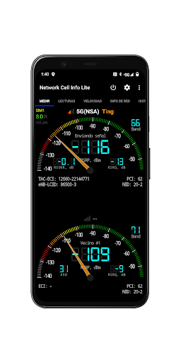 Network Cell Info Lite & Wifi screenshot 1