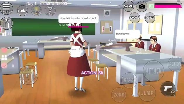 guide for sakura school simulator summer update 2 تصوير الشاشة