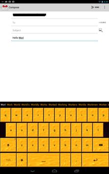Gold Keyboard screenshot 3