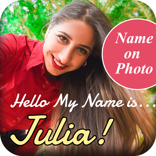 Write Name on Photo in English &amp; Hindi icon