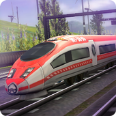 3D Euro Train Station 2018 icon