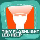 Tiny Flashlight LED Help icon