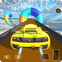 Turbo Torque Traffic Racer: Mega Sky Ramps