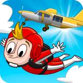 Plane Jump Simulator & Parachute Flying on 9Apps