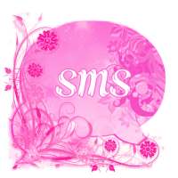 Pink Bulaklak Tema PUMUNTA SMS Pro