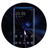 thème pour black shining Music Launcher icon