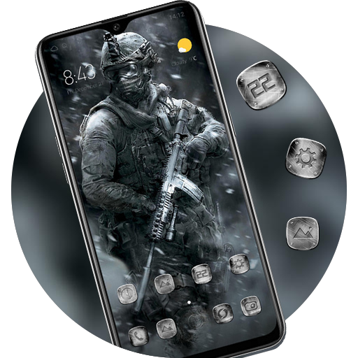 Soldier War Theme of Snow 2019 icon