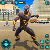 Flying Superhero Newyork City Battleground Fight