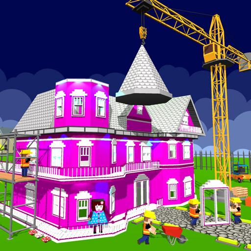 Doll House Design &amp; Decoration 2: Girls House Game आइकन