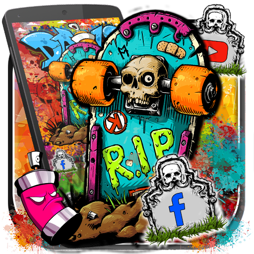 Graffiti Skate Themes HD Wallpapers 3D icons icon