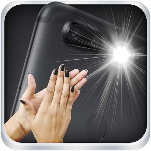 Clap to flash light on/off : Flash LED icon