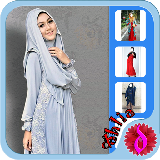 Hijab Beauty Party Dress icon