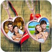 Love Locket Photo Frame on 9Apps