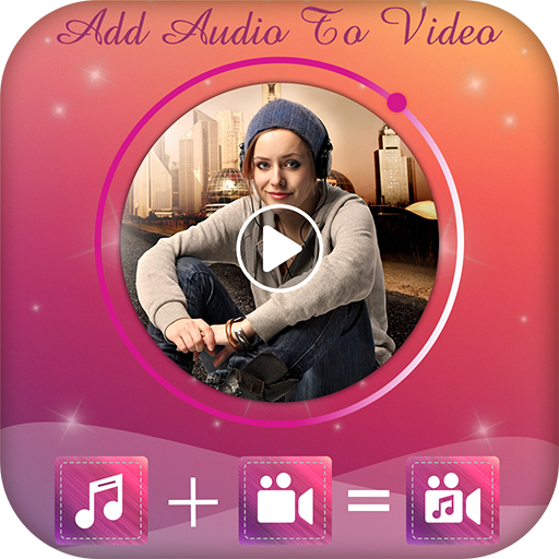 Add Audio To Video icon