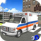 Ambulance Rescue Driver 3D icon