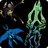Guess all ben 10 ultimate aliens - alien force icon