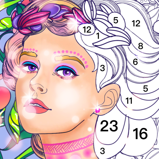 Magic Paint: Color by number أيقونة