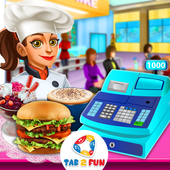 Fun Cafe-Fast Food Serving Restaurant Cooking Game icon