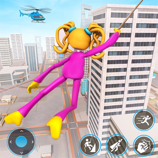 Mommy Long legs Rope Hero icon