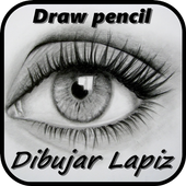 Draw in 3D pencil and graffiti drawings icon
