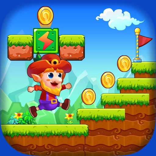 Adventure Game - Super Run Games,Hero Jump World icon