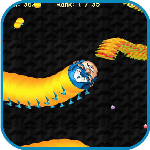 Worm zone super hero icon