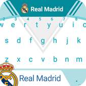 Real Madrid Minty White Keyboard Theme on 9Apps