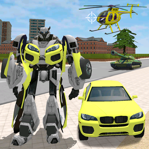 Green Robot Car Transformer Futuristic Supercar icon