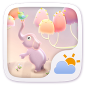 Elephant Weather Widget Theme icon