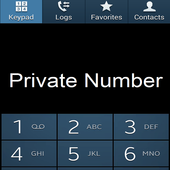 ارقام امريكية مجانية _ حجب الرقم أيقونة