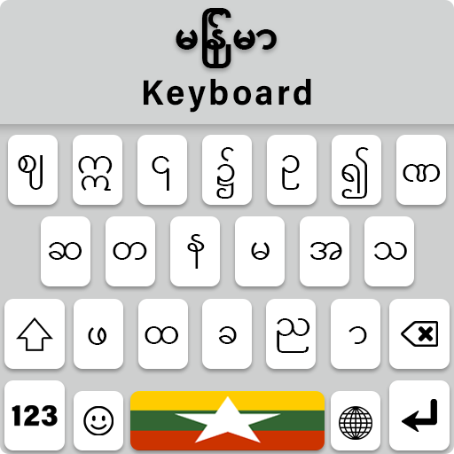 Myanmar keyboard baggan unicode zawgyi icon