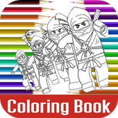 Free Ninjago Coloring Book icon