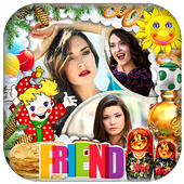 Friends Photo Collage icon