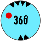 360 degree ball icon