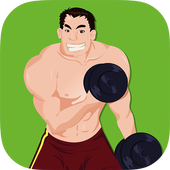 Men Dumbbell Strength Workout icon