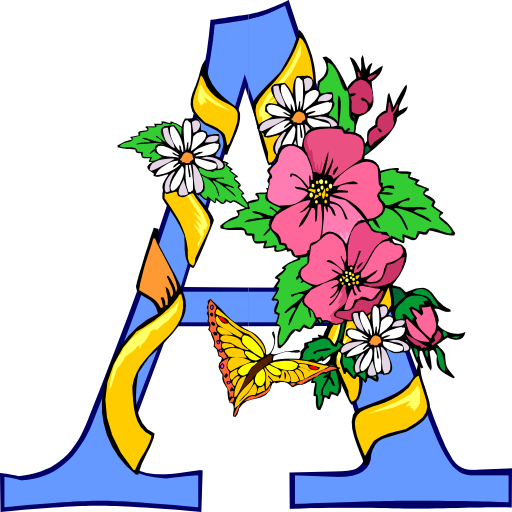 Alphabet stickers for Doodle Text! иконка