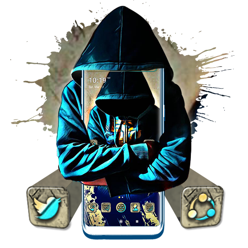 Hoody Man Launcher Theme icon