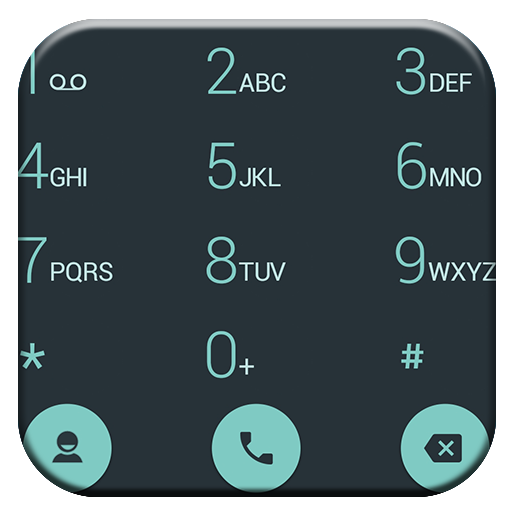 Dialer theme Droid L drupe أيقونة