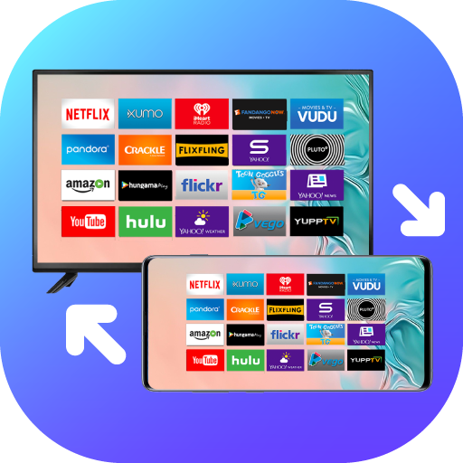 Screen Share On All TV &amp; LED : Screen Mirroring icon