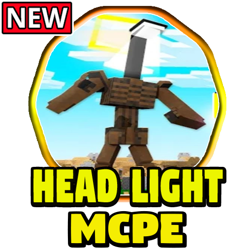 Head Light Horror Mod For Minecraft PE أيقونة