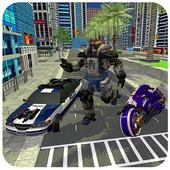 Police Transformation Squad: Robot Transform Games icon