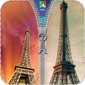 Paris Zipper Lock icon