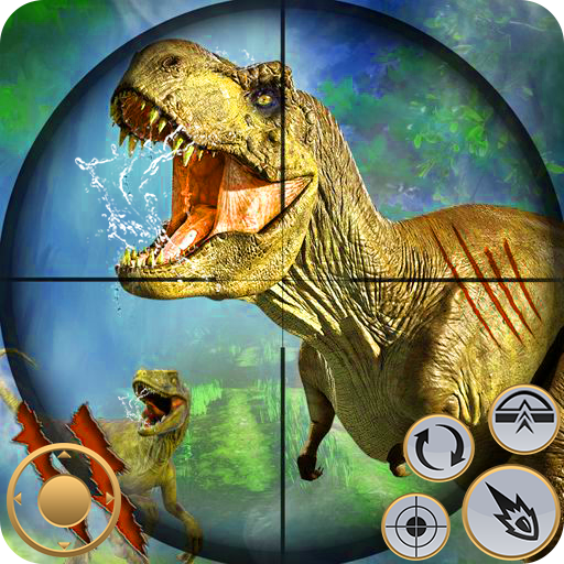 Jungle Dinosaurs Hunter FPS Shooting Game icon