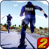 Mad City Rooftop Police Squad: Real Gangster Chase icon