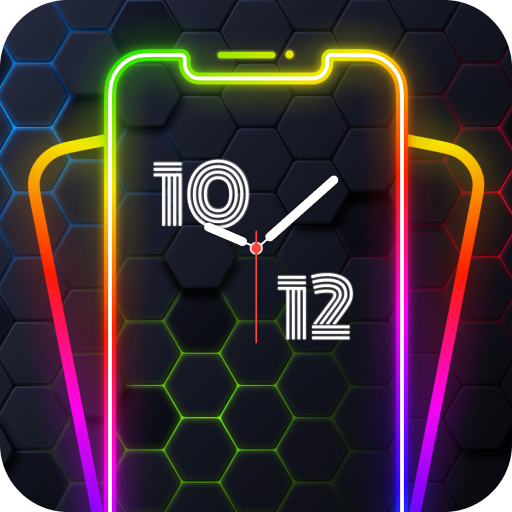 Edge flashing colors, lighting иконка