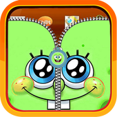 Cute Zipper Lock Screen icon