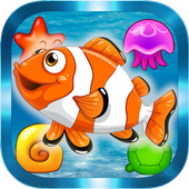New Match-3 Fish Quest icon