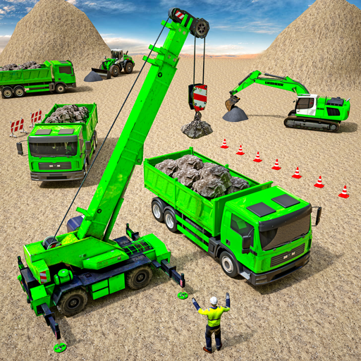 Real JCB Construction Games 3D icon